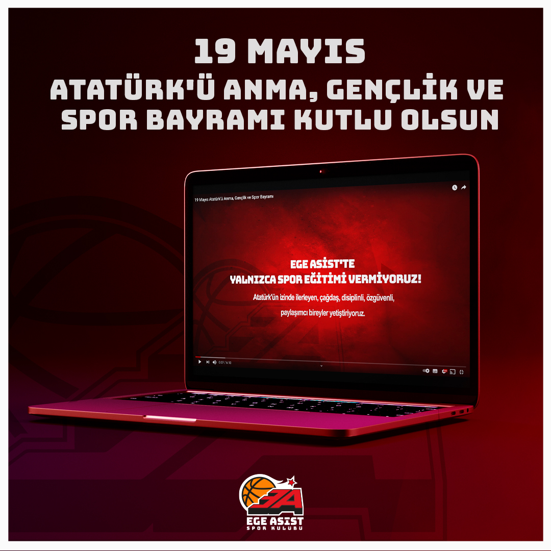 19 Mayıs Atatürk'ü Anma, Gençlik ve Spor Bayramı Kutlu Olsun!